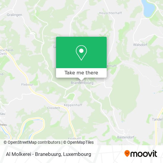 Al Molkerei - Branebuurg map