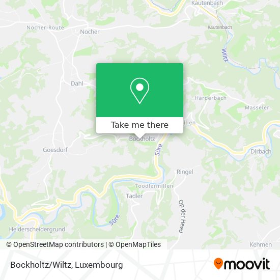 Bockholtz/Wiltz map