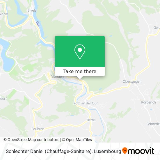 Schlechter Daniel (Chauffage-Sanitaire) map