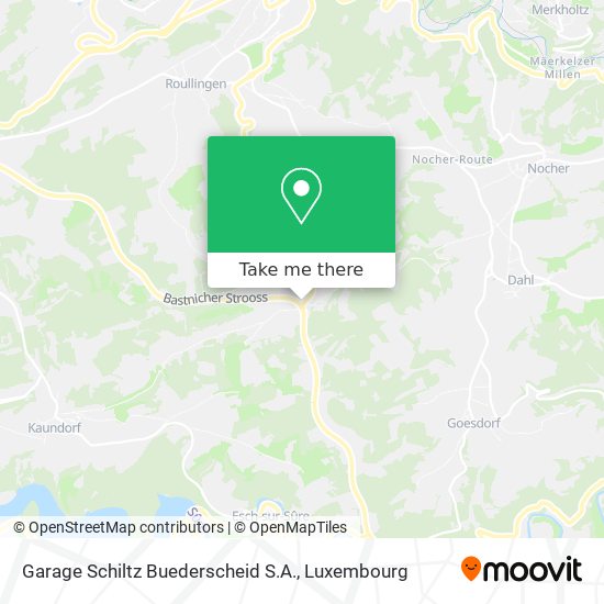 Garage Schiltz Buederscheid S.A. map