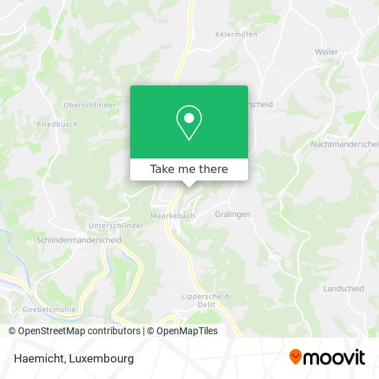 Haemicht map