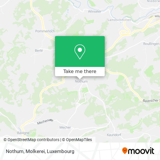 Nothum, Molkerei map