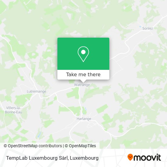 TempLab Luxembourg Sàrl map