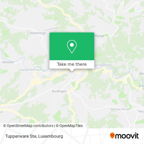 Tupperware Ste map