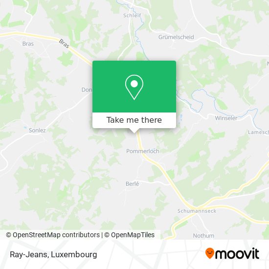 Ray-Jeans map