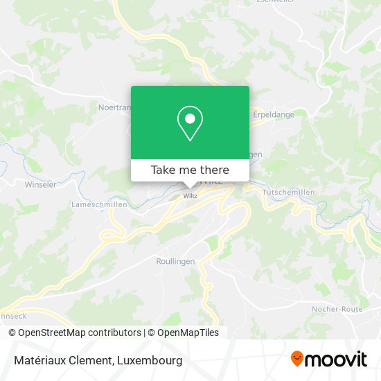 Matériaux Clement map