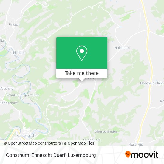 Consthum, Ennescht Duerf map