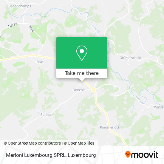 Merloni Luxembourg SPRL map