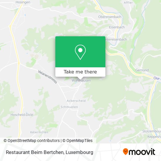 Restaurant Beim Bertchen map