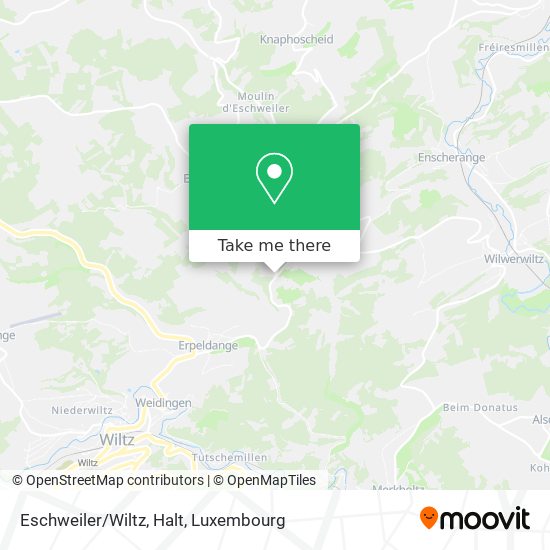 Eschweiler/Wiltz, Halt map