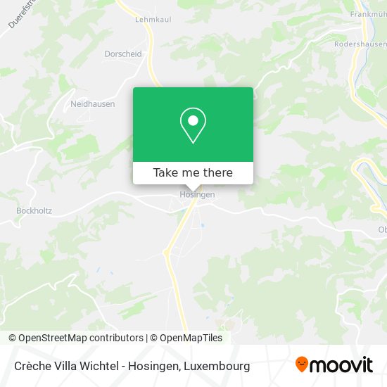 Crèche Villa Wichtel - Hosingen map