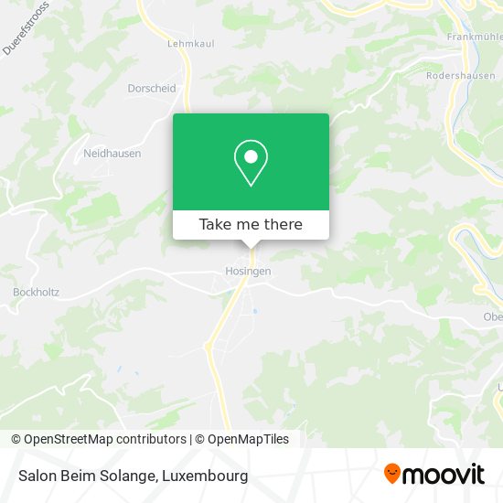 Salon Beim Solange map