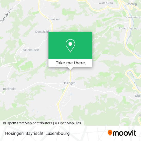 Hosingen, Bayrischt map