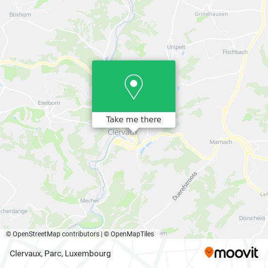 Clervaux, Parc map