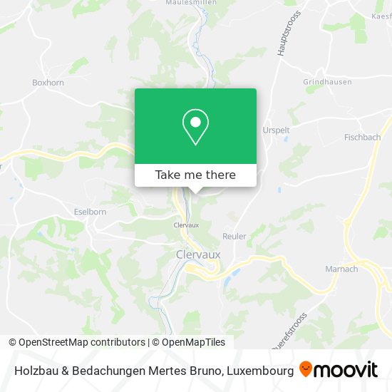 Holzbau & Bedachungen Mertes Bruno map
