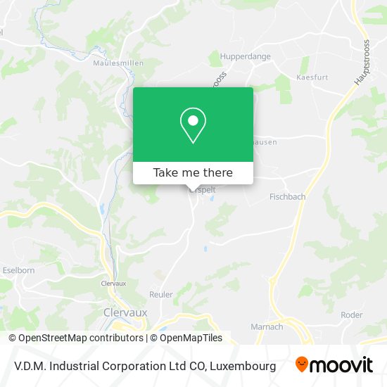 V.D.M. Industrial Corporation Ltd CO map