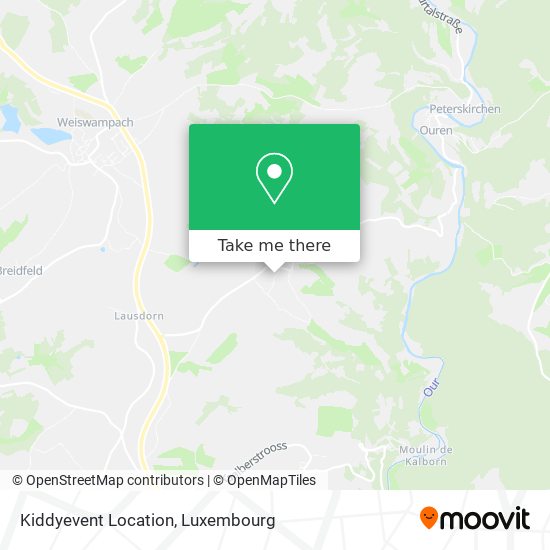 Kiddyevent Location Karte