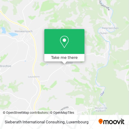 Sieberath International Consulting map