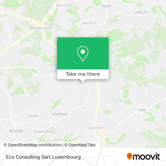 Ecs Consulting Sàrl map
