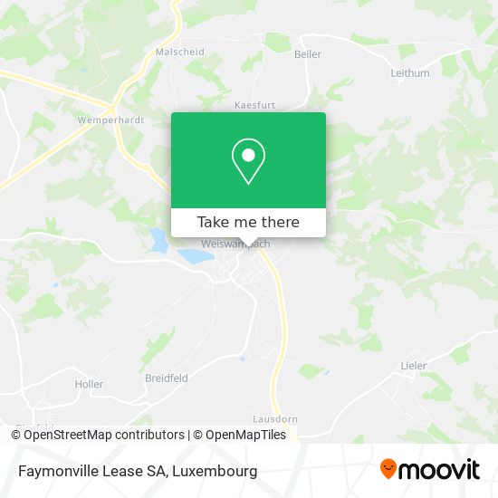 Faymonville Lease SA map