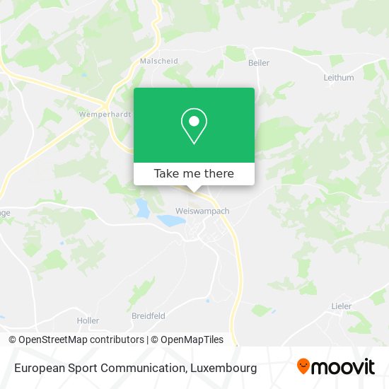 European Sport Communication map