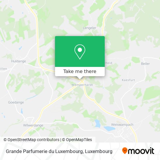 Grande Parfumerie du Luxembourg Karte