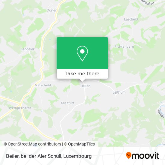 Beiler, bei der Aler Schull map