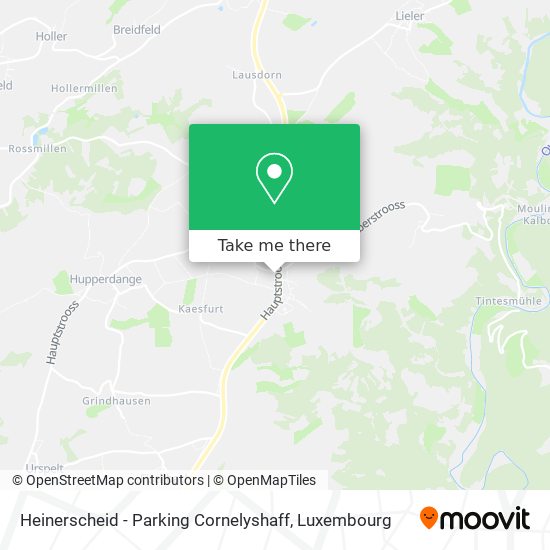 Heinerscheid - Parking Cornelyshaff map