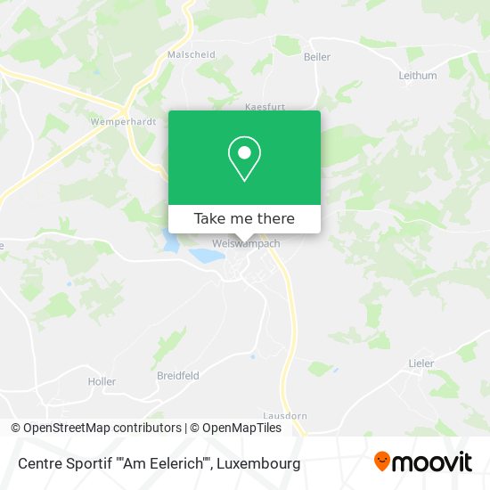 Centre Sportif ""Am Eelerich"" Karte