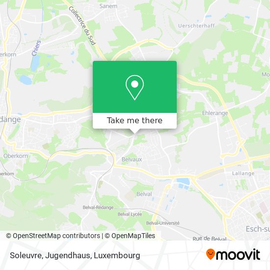 Soleuvre, Jugendhaus map