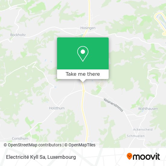 Electricité Kyll Sa map