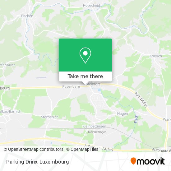 Parking Drinx map
