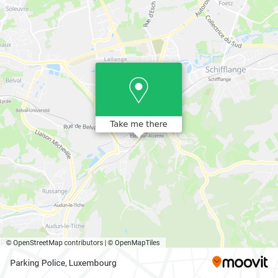 Parking Police map