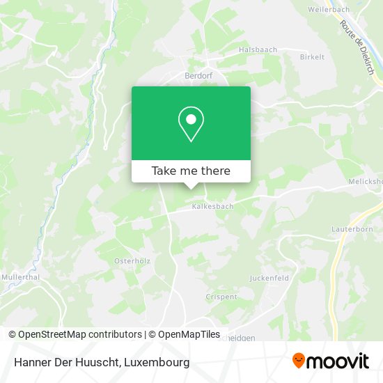 Hanner Der Huuscht map