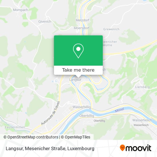Langsur, Mesenicher Straße map