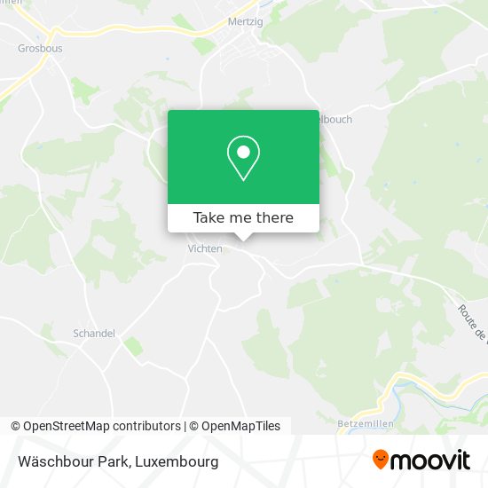 Wäschbour Park Karte