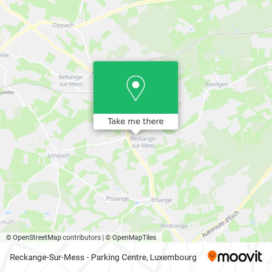 Reckange-Sur-Mess - Parking Centre map