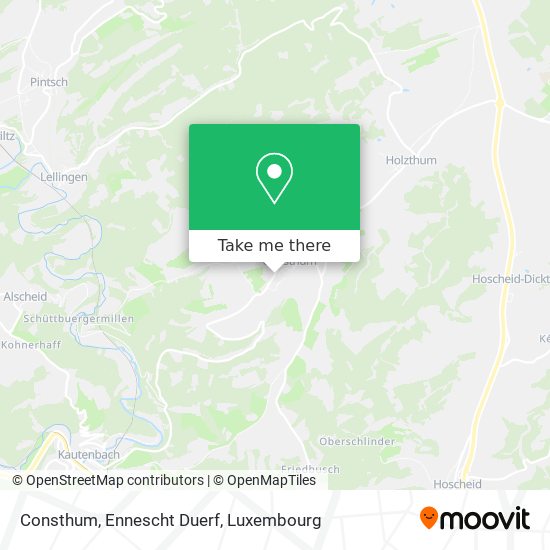Consthum, Ennescht Duerf map
