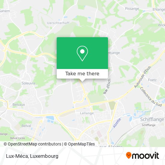Lux-Méca map