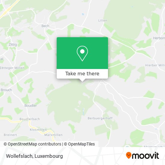 Wollefslach map
