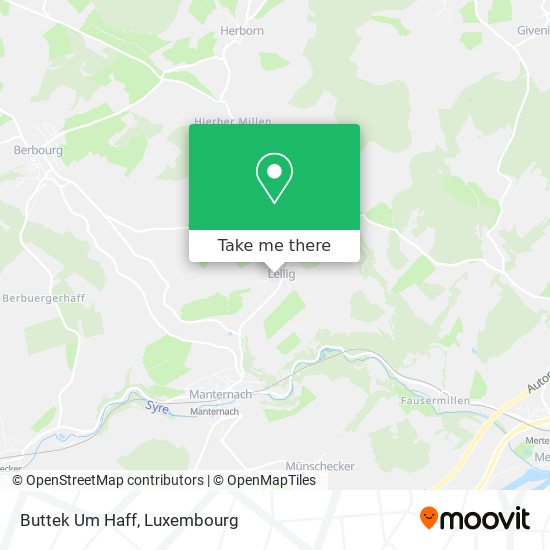 Buttek Um Haff map