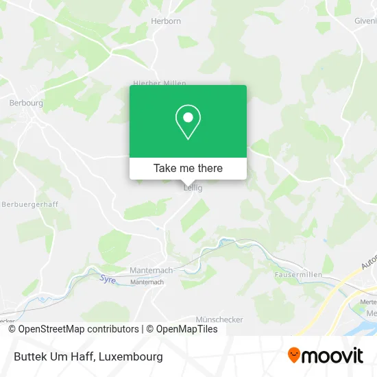 Buttek Um Haff map