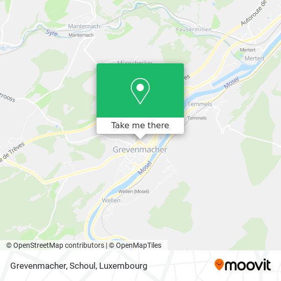 Grevenmacher, Schoul map