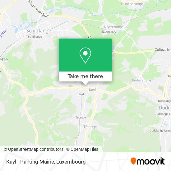 Kayl - Parking Mairie map