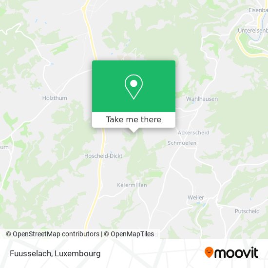Fuusselach map