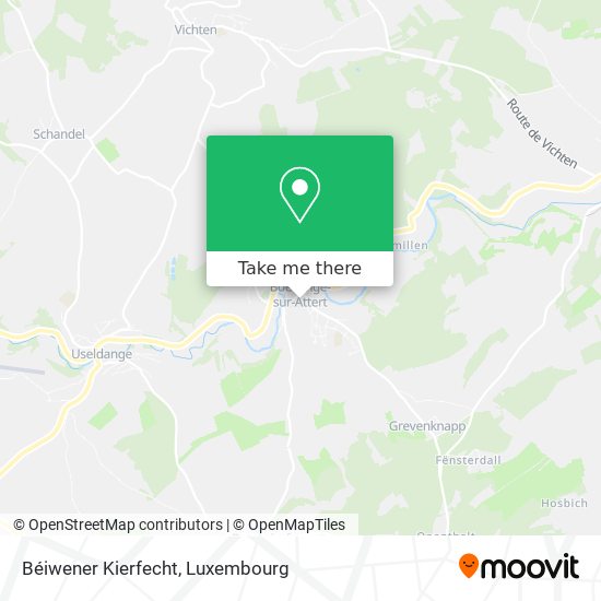 Béiwener Kierfecht map