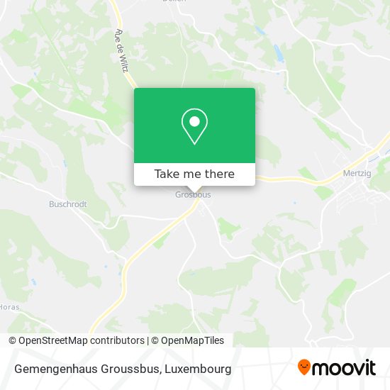 Gemengenhaus Groussbus map