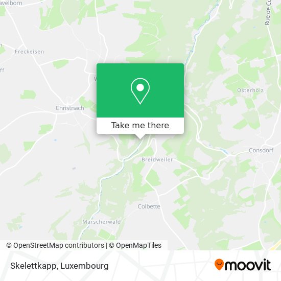 Skelettkapp map