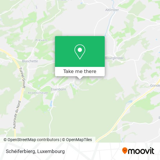 Schéiferbierg map
