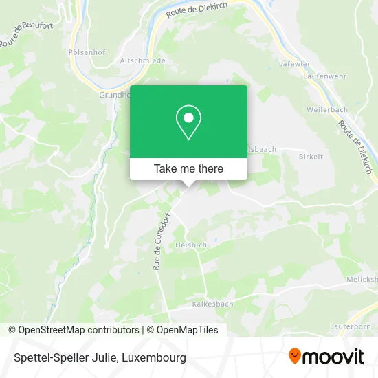 Spettel-Speller Julie map